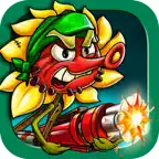 植物射僵尸:拯救国王保卫家园策略游戏 iOS Icon