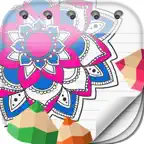 Coloring Book for Kids and Adults – Free Draw.ing iOS Icon
