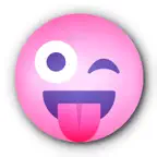 PINK Emoji • Stickers iOS Icon