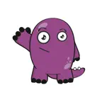 Purple Monster Sticker Pack iOS Icon