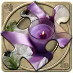 FlipPix Jigsaw - Lavender iOS Icon