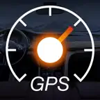 Speedometer GPS: HUD, Car Speed Tracker, Mph Meter iOS Icon