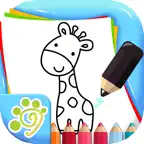 Simple line draw stick figure iOS Icon
