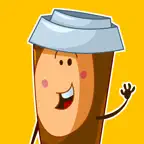 Hi Coffee! iMessage stickers for coffee lovers iOS Icon
