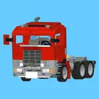 Red Truck Mk2 for LEGO - Building Instructions iOS Icon