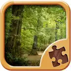 Forest Puzzle Game - Nature Picture Jigsaw Puzzles iOS Icon