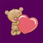 Teddy Bear - Stickers for iMessage iOS Icon