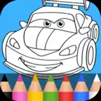 Cars Coloring Pages & Race iOS Icon