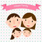 My Family Story - Baby Learning English Flashcards iOS Icon
