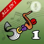 Saxophone Scales All In 1 (Grade1) iOS Icon