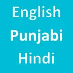 English To Punjabi Hindi iOS Icon
