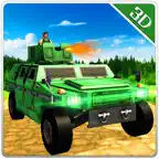Army War jeep simulator & Shooting Battle Sim iOS Icon