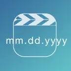 Video With Date (Time Stamp Your Videos) iOS Icon