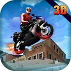 Real Bike Top Roof Stunts-A Bike stunts Game 2017 iOS Icon