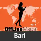 Bari Offline Map and Travel Trip Guide iOS Icon