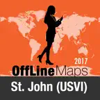 St. John (USVI) Offline Map and Travel Trip Guide iOS Icon