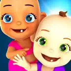 Baby Twins Game Box Fun Babsy iOS Icon