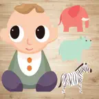 Animal Jigsaws Flash Cards iOS Icon