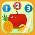 フルーツいくつ？ - 数字を学べる無料の知育アプリ iOS Icon