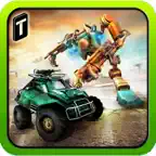 Robot Car Hero Sim 3D Icon