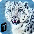 Forest Snow Leopard Sim iOS Icon