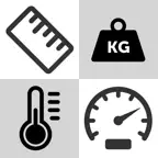 Unit Converter - Utility App iOS Icon
