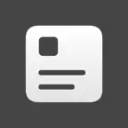 SocialCard: AI Card Builder Icon