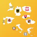 Europe Country Province Maps iOS Icon