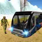 Army Training School Bus Transport Driver 3D Sim iOS Icon