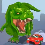 Jurassic Dinosaur City Rampage iOS Icon
