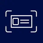 business card scanner : reader iOS Icon