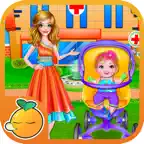 New-Born Baby Hospital Doctor Care-Dressup game iOS Icon
