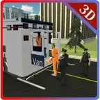 Prisoner Transporter Van Simulator & Driver Sim iOS Icon