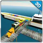 Car Transporter Cruise Ship & Sailing Simulator iOS Icon