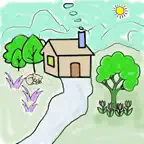 kids draw - painting game iOS Icon