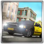 City Taxi Car Simulator iOS Icon