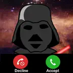 Fake Call From Darth Vader : Prank for a Birthday iOS Icon