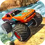 Offroad Monster Truck Desert Safari Hill Driving iOS Icon