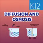 Diffusion and osmosis iOS Icon