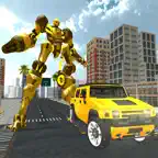 Hummer Car Robot Fighting Game iOS Icon