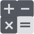 Custom Calculator α iOS Icon