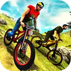 Crazy Off road Mountain Bicycle Rider Simulator 3D iOS Icon