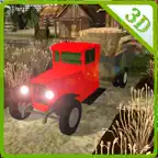 Farm Crops Transporter Truck & cargo delivery iOS Icon
