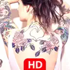 Tattoo Design Idea - Virtual Tattoo Design iOS Icon