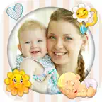 Baby photo frames for kids – Photo editor iOS Icon