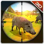 Boar Hunter & Wild Safari Animal Shooting Game iOS Icon