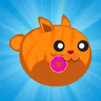 Donut Cats Meow Time Stickers iOS Icon