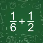 Math Shot Adding Fractions iOS Icon