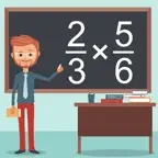 MathShot Multiplying Fractions iOS Icon