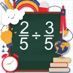Math Shot Dividing Fractions iOS Icon